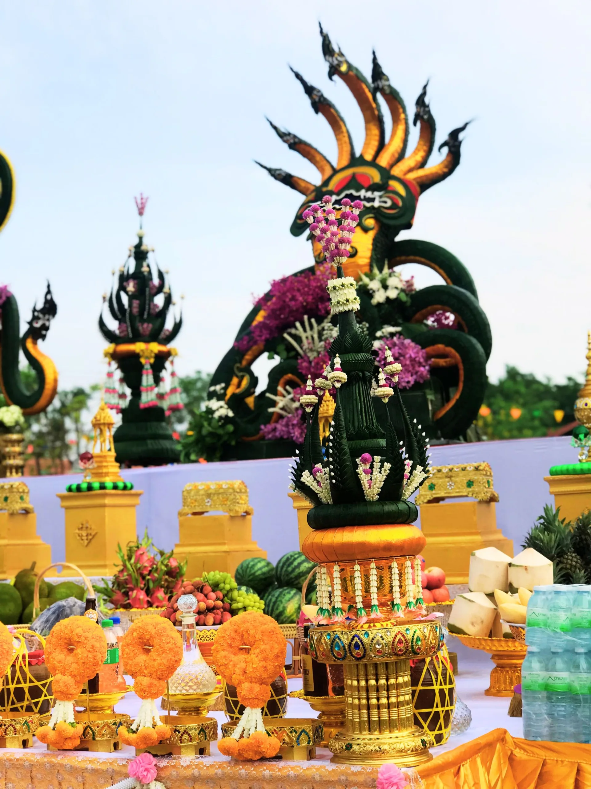 คำชะโนด วังนาคินทร์ พิธีบวงสรวง